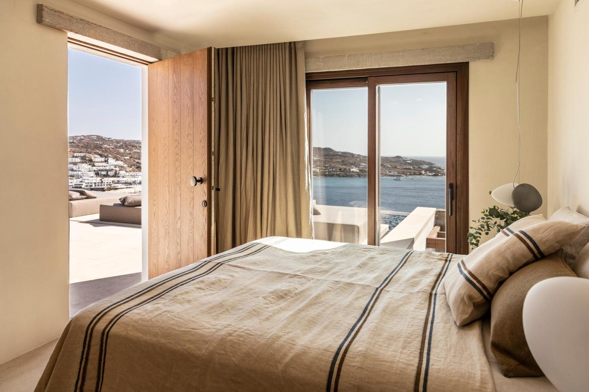 The Skyvilla Mykonos - A Landmark Property With Breathtaking Views Of The Psarou Bay Mykonos Town Dış mekan fotoğraf