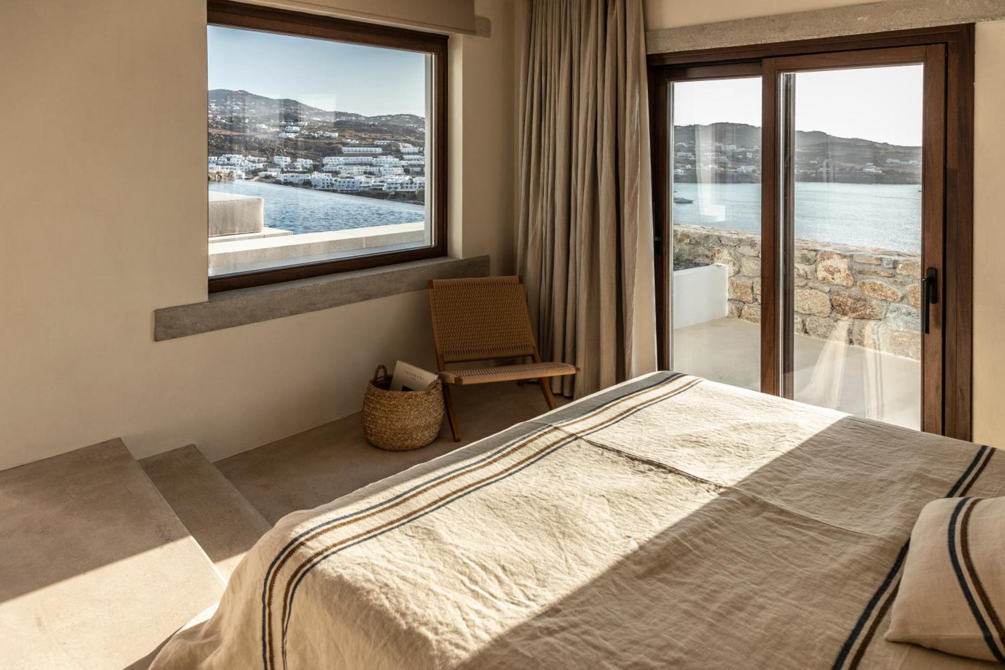 The Skyvilla Mykonos - A Landmark Property With Breathtaking Views Of The Psarou Bay Mykonos Town Dış mekan fotoğraf